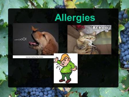 Allergies. The Respiratory system and carbon dioxide between an organism and the environment. The respiratory system is involved in the intake and exchange.