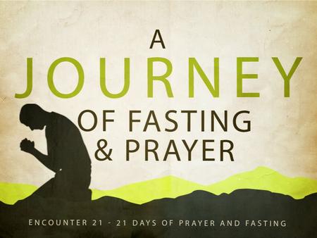 DEFINITION Fasting is abstaining from food or bypassing the opportunity to eat with a specific spiritual goal in mind.