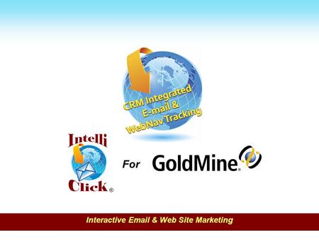For ® Interactive Email & Web Site Marketing.  Email marketing has an average return on investment of $43.52 for every dollar spent, which is expected.