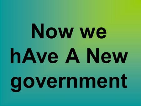 Now we hAve A New government. Constitution 1787 Federalism – Strong national government co-exists with a state government Supremacy Clause Objectives.