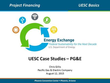 UESC Case Studies – PG&E