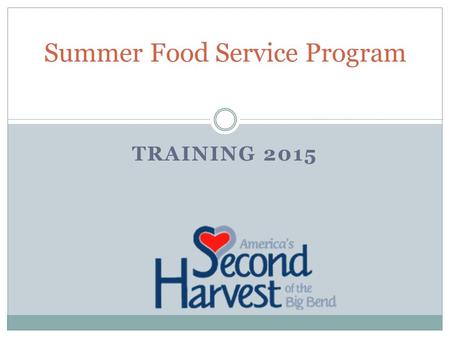 Summer Food Service Program