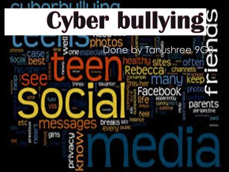 Cyberbullying is a growing problem that impacts kids nationwide every day. And as parents and educators, if we want to put an end to cyberbullying,