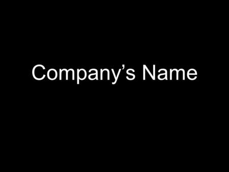Company’s Name. Ray Tech Company Product Multi-Pen.