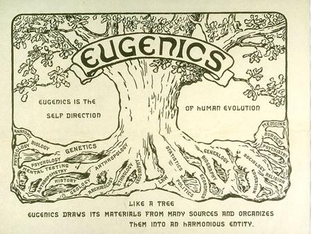 Eugenics was coined in 1883 by Francis Galton to mean “well born” It was the combinations of Mendelian genetics and agricultural breeding positive eugenics.