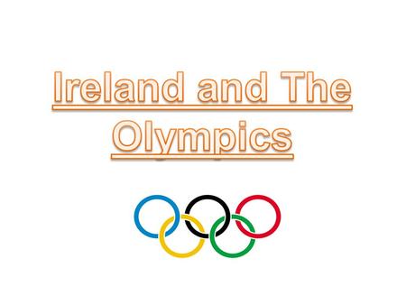 Ireland first competed at the Olympic Games in 1924 as the Irish Free State. Prior to this, Irish athletes competed as part of Great Britain.