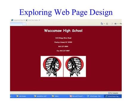 Exploring Web Page Design. What is a Web Page?  A web page is a multimedia file which can be stored on a web server.  It can include text, graphics,