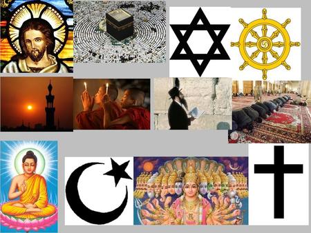 What symbols did you notice that were Christian symbols? What other symbols do you know?
