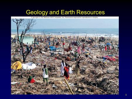 1 Geology and Earth Resources. 2 3 4 5 6 7 8.
