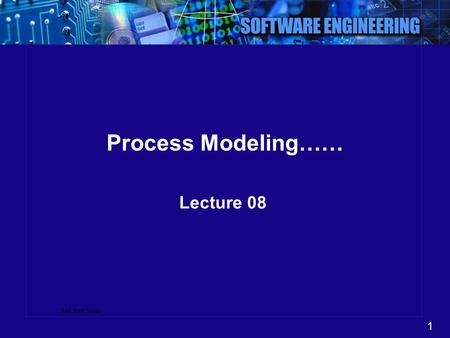 1 Ref: Prof Sarda Process Modeling…… Lecture 08. 2 Outline Data flow diagram (DFD)