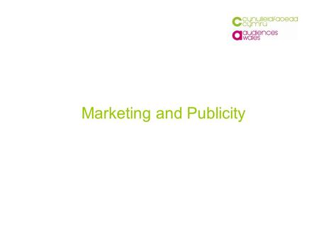 Marketing and Publicity. What is Marketing? Marketing is the management process responsible for identifying, anticipating and satisfying customer requirements.