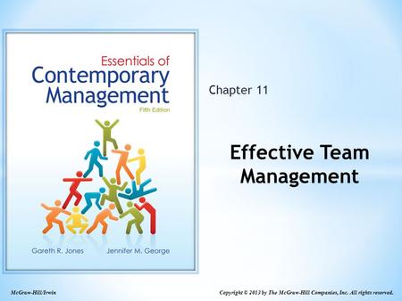 Effective Team Management