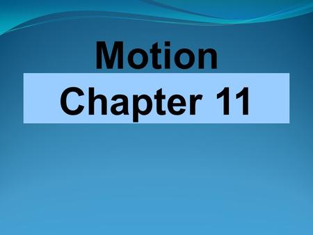 Motion Chapter 11.