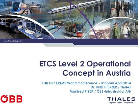 ETCS Level 2 Operational Concept in Austria
