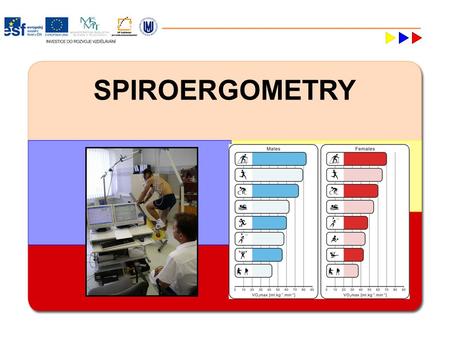 SPIROERGOMETRY. SPIROERGOMETRY PHYSICAL PERFORMANCE DIAGNOSTIC Based on the evaluation of physical performance diagnostics, we can give you training or.