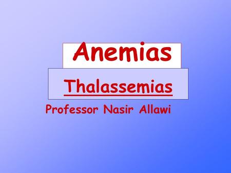 Professor Nasir Allawi