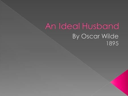  When a husband behaves badly, should a wife always stand by her man? The quest for power and ambition finally catches up with a much- admired politician.