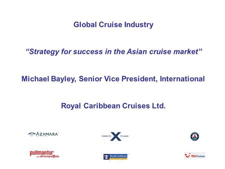 Global Cruise Industry