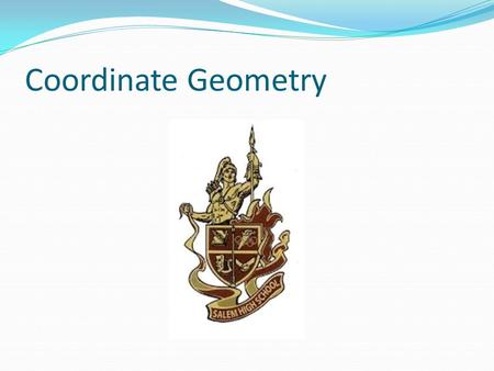 Coordinate Geometry. Time is running out!!!!! The Tuesday after Thanksgiving break (11/30) is the last day to turn in any work from Unit 3 – Geometry.