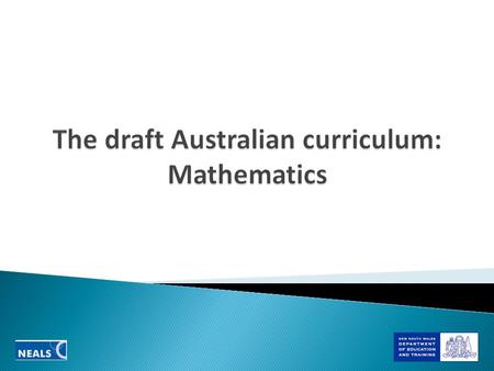 Finding the draft curriculum  edu.au/Home.
