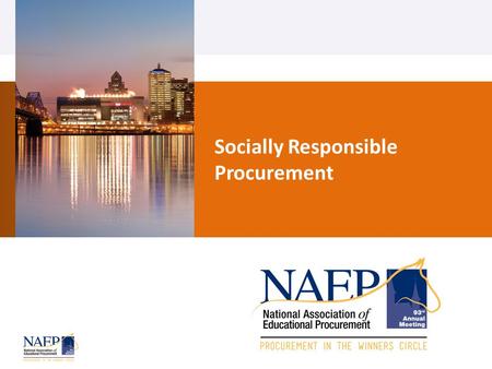 Socially Responsible Procurement. Introduction Kyle Richard – Corporate Social Responsibility Analyst, University of Washington.