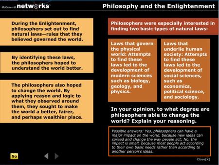 Discussion  In your opinion, to what degree are philosophers able to change the world? Explain your reasoning. Philosophers can have a major impact on.