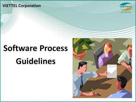 Software Process Guidelines VIETTEL Corporation. CONTENTS I.Standard folder structure II.Review Process III.Data Repository IV.Naming Convention 2.