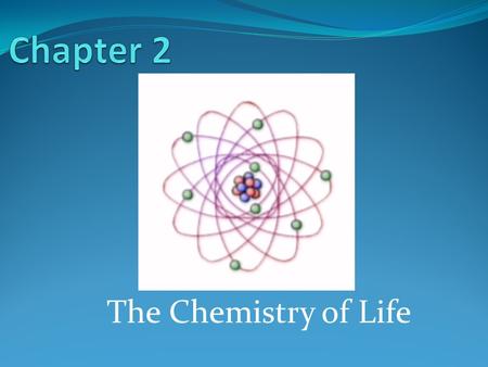 The Chemistry of Life. 2-1: The Nature of Matter Atoms (Basic unit of matter) Subatomic particles that make up atoms are protons, neutrons, and electrons.