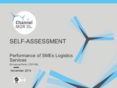 Performance of SMEs Logistics Services Emmanuel Pertin, CDP ISEL