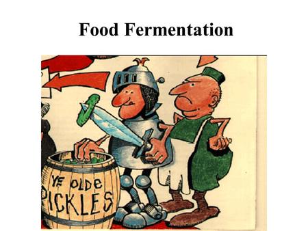 Food Fermentation. UI Snack Bar What are fermented foods? Foods or food ingredients that rely on microbial growth as part of their processing or production.
