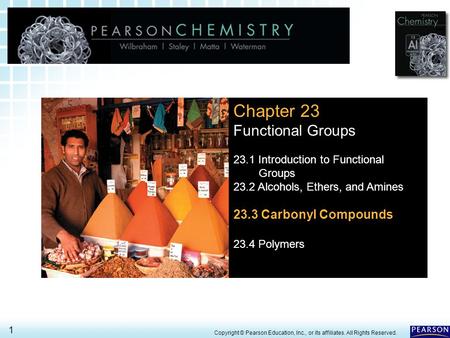 Chapter 23 Functional Groups 23.3 Carbonyl Compounds