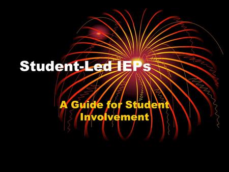A Guide for Student Involvement