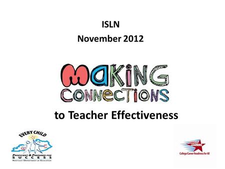 to Teacher Effectiveness