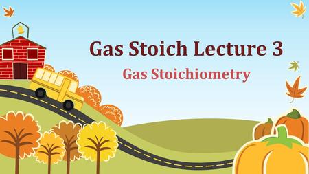 Gas Stoich Lecture 3 Gas Stoichiometry. Ways We’ve Already Gotten In/Out of Moles Grams  Moles Can use the molar mass of the compound to do that Liters.