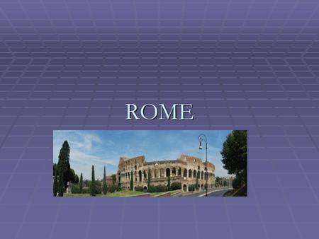 ROME. CULTURAL LEGACY  GREEK  ROMAN  CHRISTIANITY  GERMANIC.