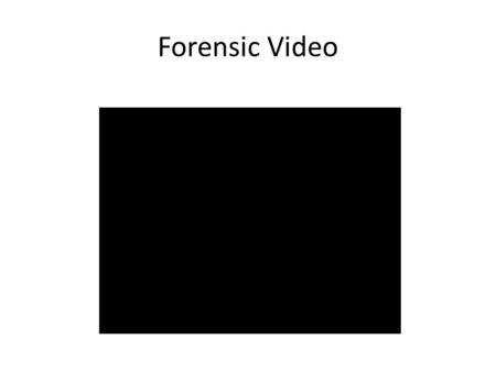 Forensic Video. Job Description Employment of forensic science technicians is projected to grow 6 percent every year.