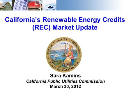 California’s Renewable Energy Credits (REC) Market Update