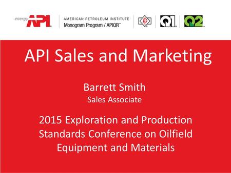 API Sales and Marketing