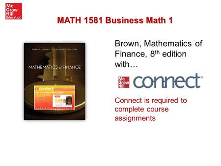 Brown, Mathematics of Finance, 8th edition with…