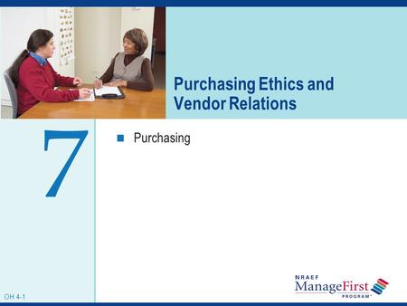 Purchasing Ethics and Vendor Relations