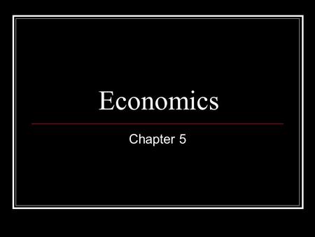 Economics Chapter 5. Section 1 Objectives: 1. What is the role of the price system? 2. What are the benefits of the price system? 3. What are the limitations.