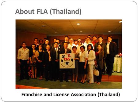 Franchise and License Association (Thailand)