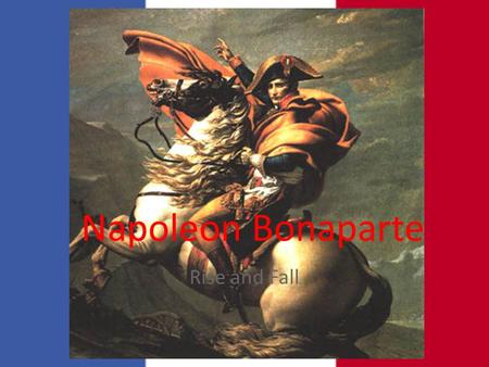 Napoleon Bonaparte Rise and Fall.