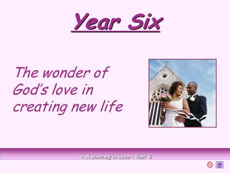 Year Six The wonder of God’s love in creating new life 1 A Journey in Love - Year 6.