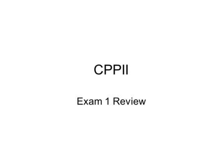 CPPII Exam 1 Review. For Exam 1 Man’s Greatest Gift to Man – Chiropractic Chapters 1-7, 10.
