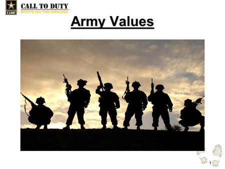 Army Values.