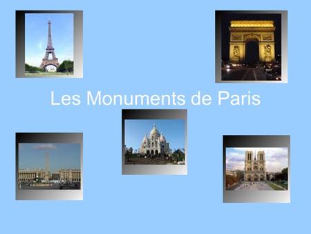 Les Monuments de Paris. The subway built in 1900 with one line, now has 380 stations below Paris!