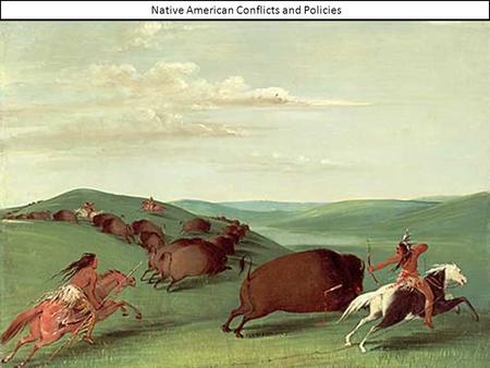 Native American Conflicts and Policies