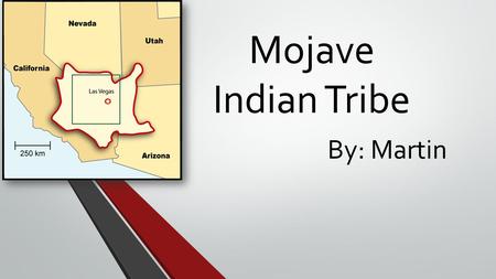 Mojave Indian Tribe By: Martin. Where did they lived. They lived in South Western California. They lived South Western Arizona. They lived near the Colorado.