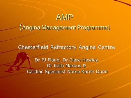 AMP (Angina Management Programme)